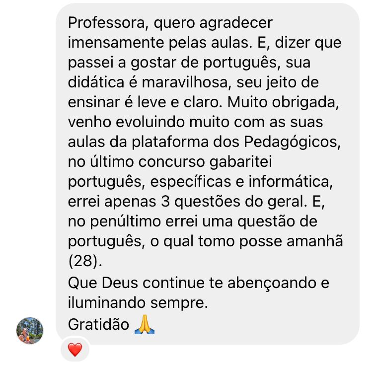 Depoimento de aluna: gabaritou português, específicas e informática no último concurso e tomou posse em concurso anterior errando apenas uma questão de português.